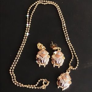 New pharaonic Scarab jewelry set. 3 colors